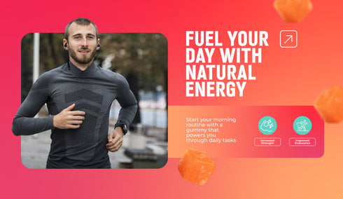 Peach- Sugar Free Creatine Monohydrate Gummies- 120 count