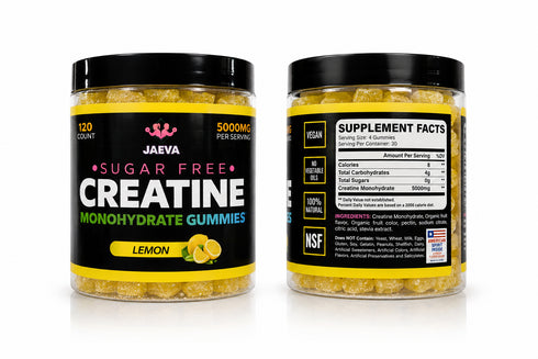 Sugar Free Creatine Monohydrate Gummies - 120 count