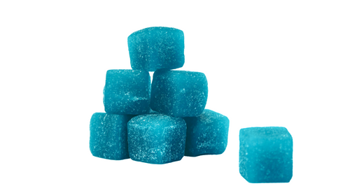 Blueberry- Sugar Free Creatine Monohydrate Gummies - Power Cubes - 120 count