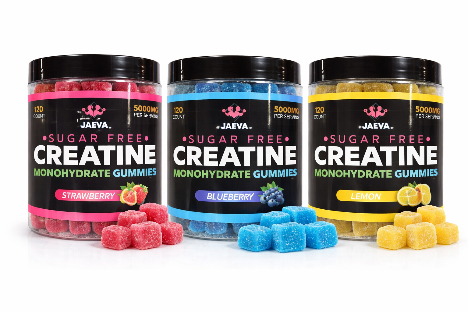 Creatine 3-Pack Bundle – Jaeva Supplements