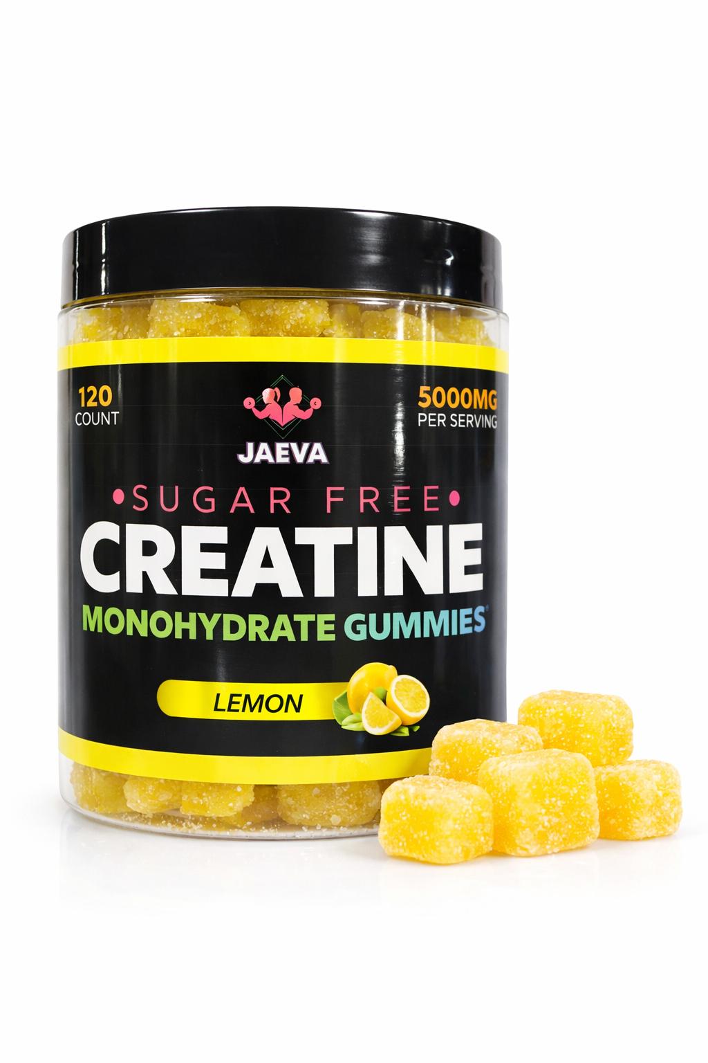Sugar Free Creatine Monohydrate Gummies - 120 count – Jaeva